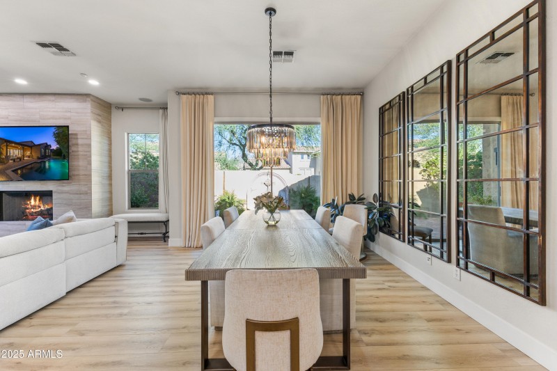 Formal Dining in Great Room