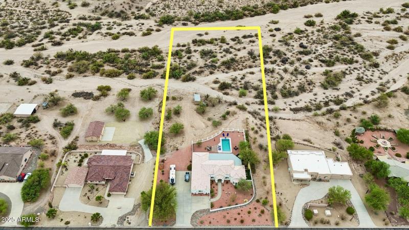 Approximate lot lines