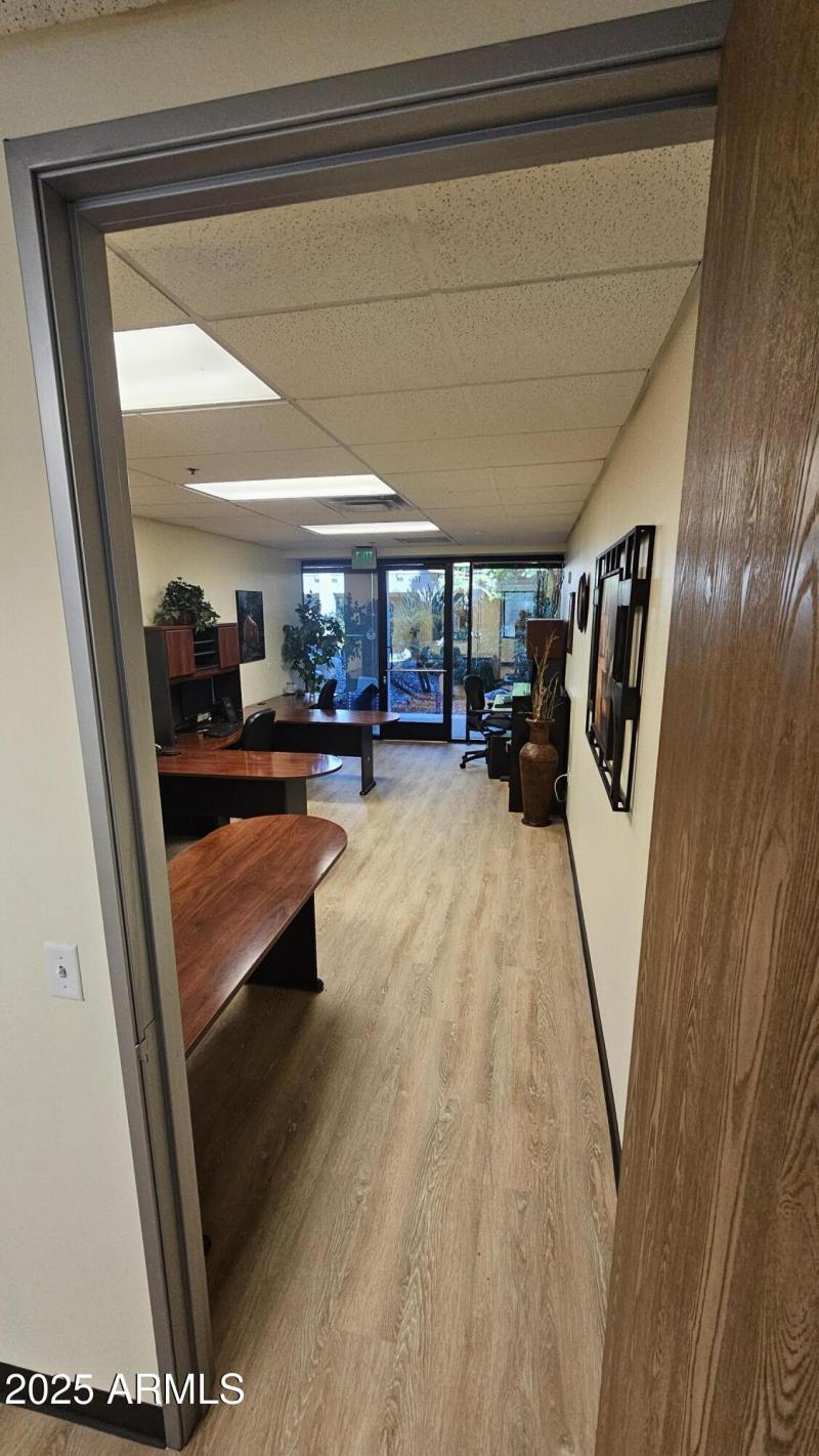 Looking towards front suite