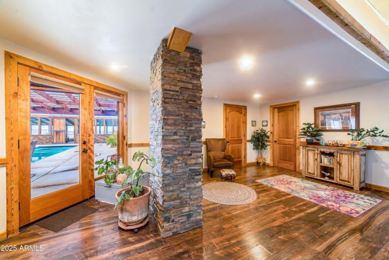 Foyer area to east wing.