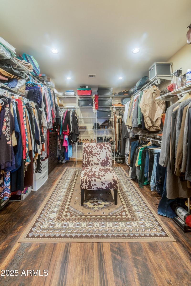 Primary Walk In Closet