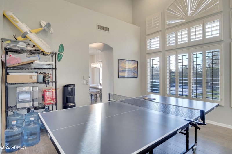 Formal Dining Room: Ping Pong Room
