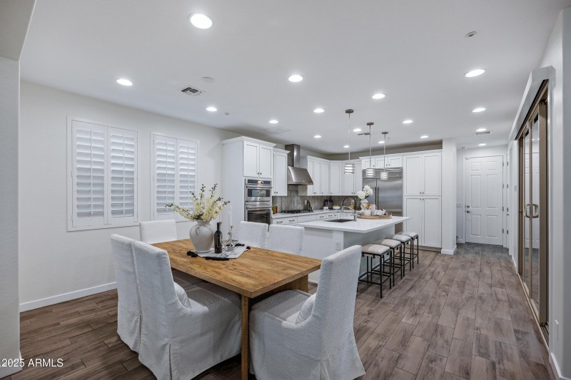 Dining Area Open to the Kitchen