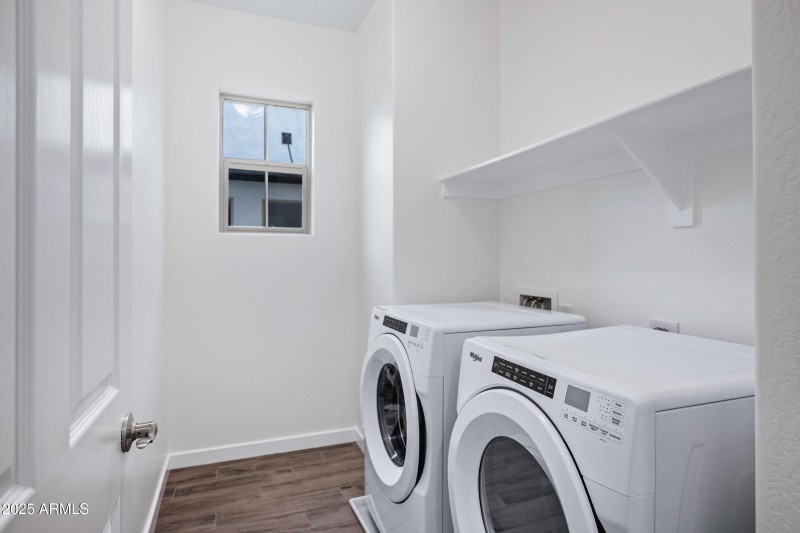 Upstairs Laundry Room