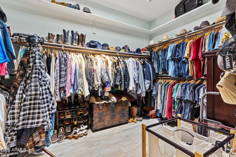 Primary Walk In Closet