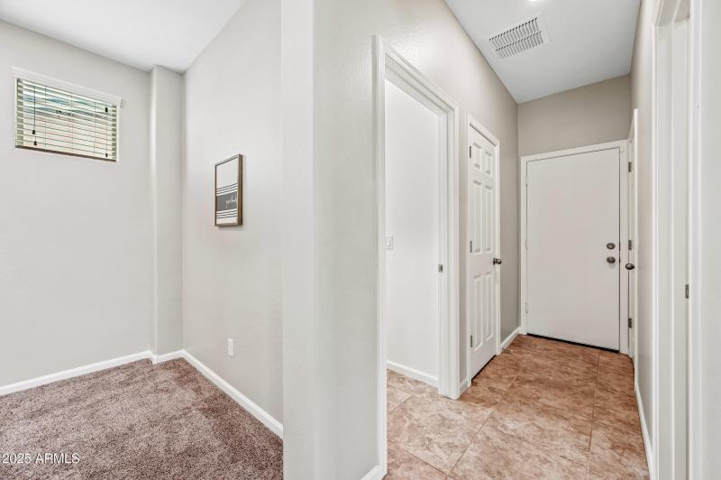 DOWNSTAIRS HALLWAY TO GARAGE