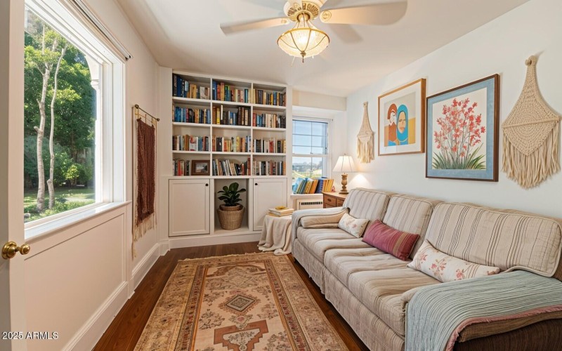 Upstairs Library virtually enhanced IM19