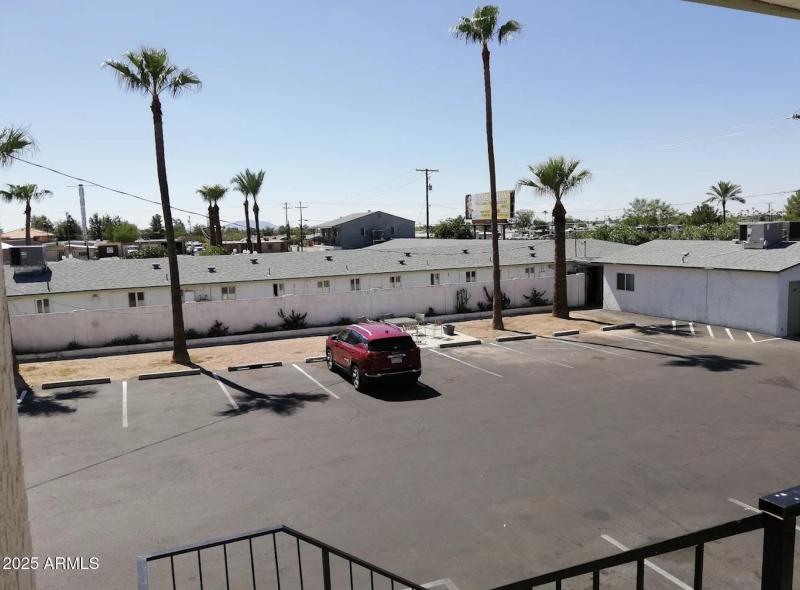 Pic 3 North Parking lot looking south