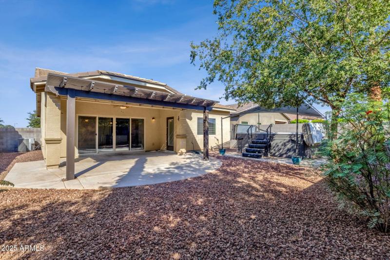 Easy Maintenance backyard