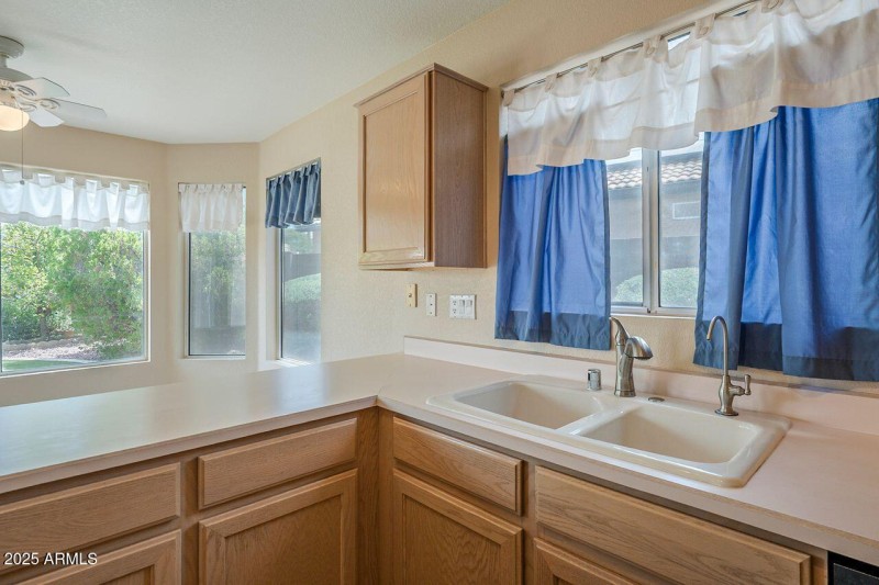 Perfectly placed kitchen for ease of use