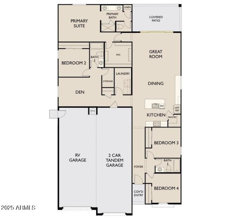 Opal RV Left Garage Center Slider