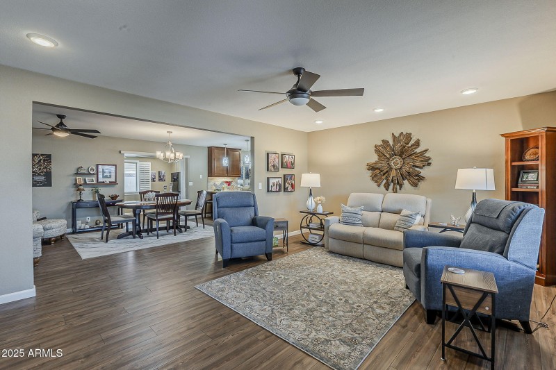 As you enter, a welcoming open feel