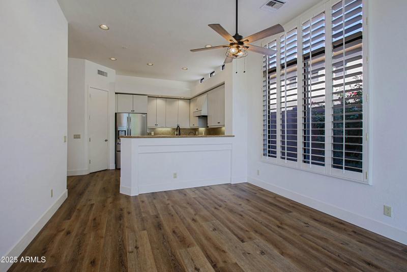 Kitchen and Eating Area