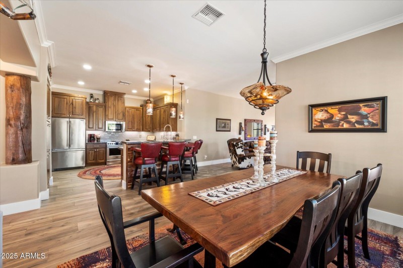 Custom glass chandelier