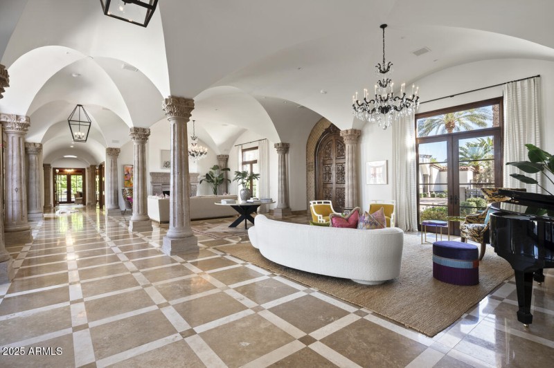 Hallway and Sitting Room