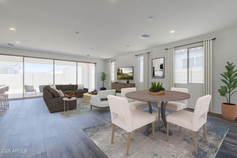 Virtually Staged Great Room