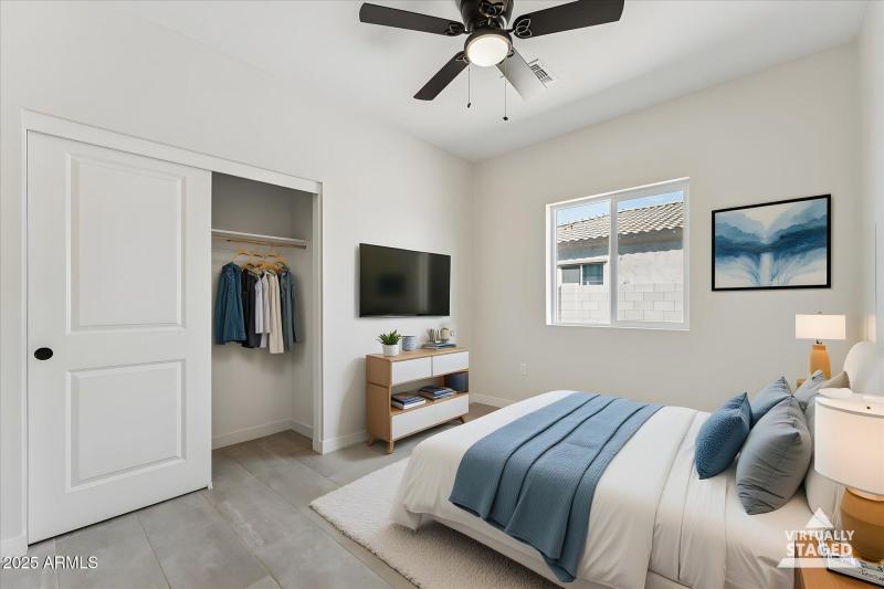 Guest Bedroom Staged