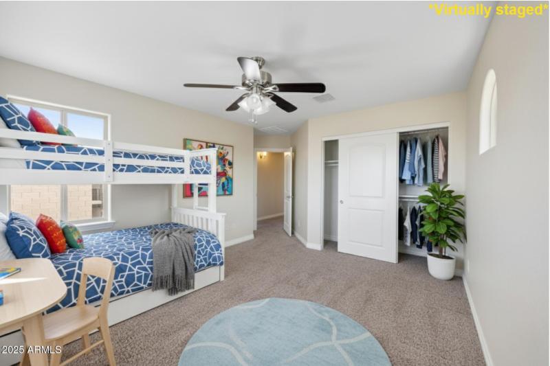 Upstairs Bedroom (staged)