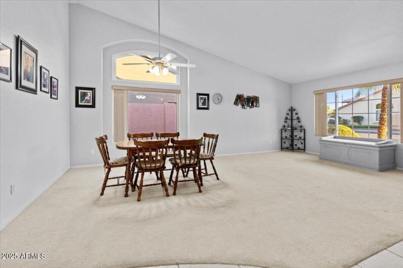 Vaulted Ceilings & Fresh Paint