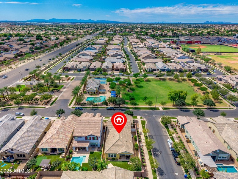 Located near one of two community pools