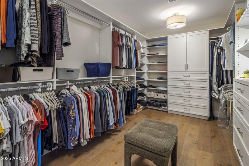 One of Two Primary Bed Closets