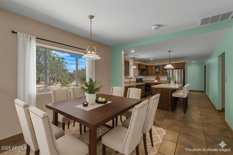 Staged Dining Room