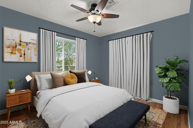 Bedroom #1 (virtually staged)