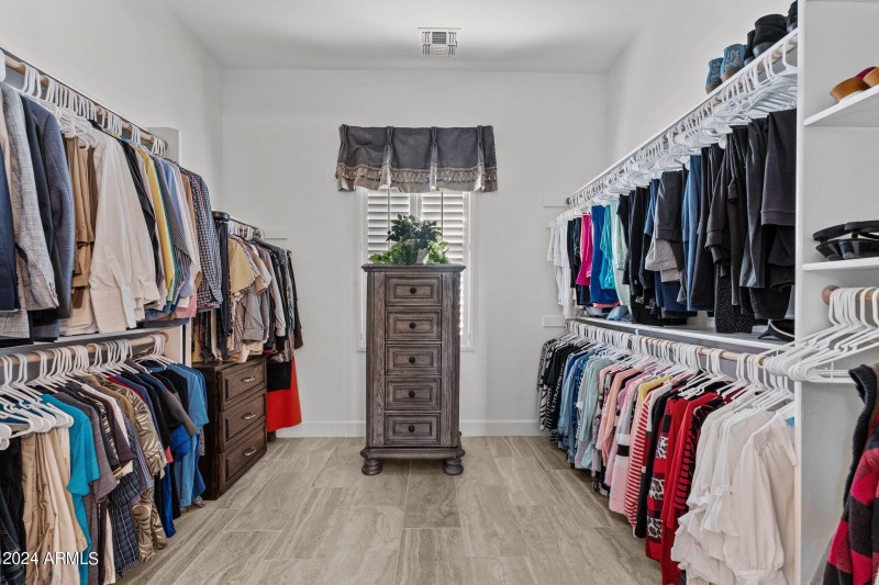 Primary Walk-in Closet