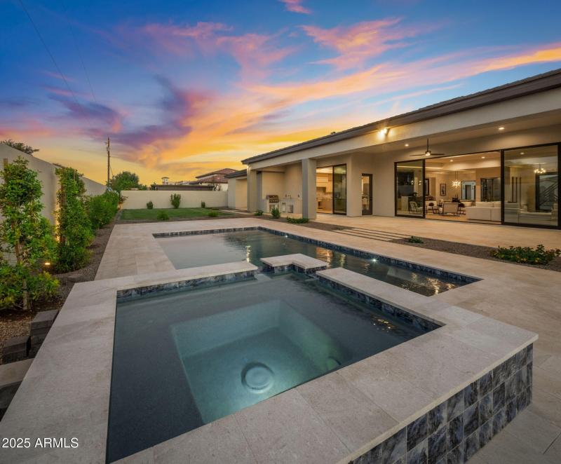 Flowing Water from Spa