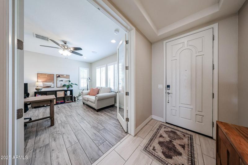 Front Entry and Den/Flex Room