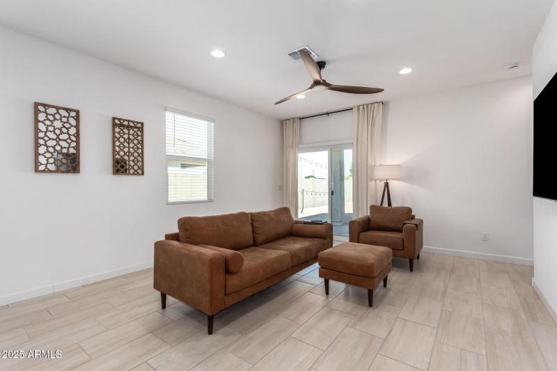 Great Room Access to Backyard