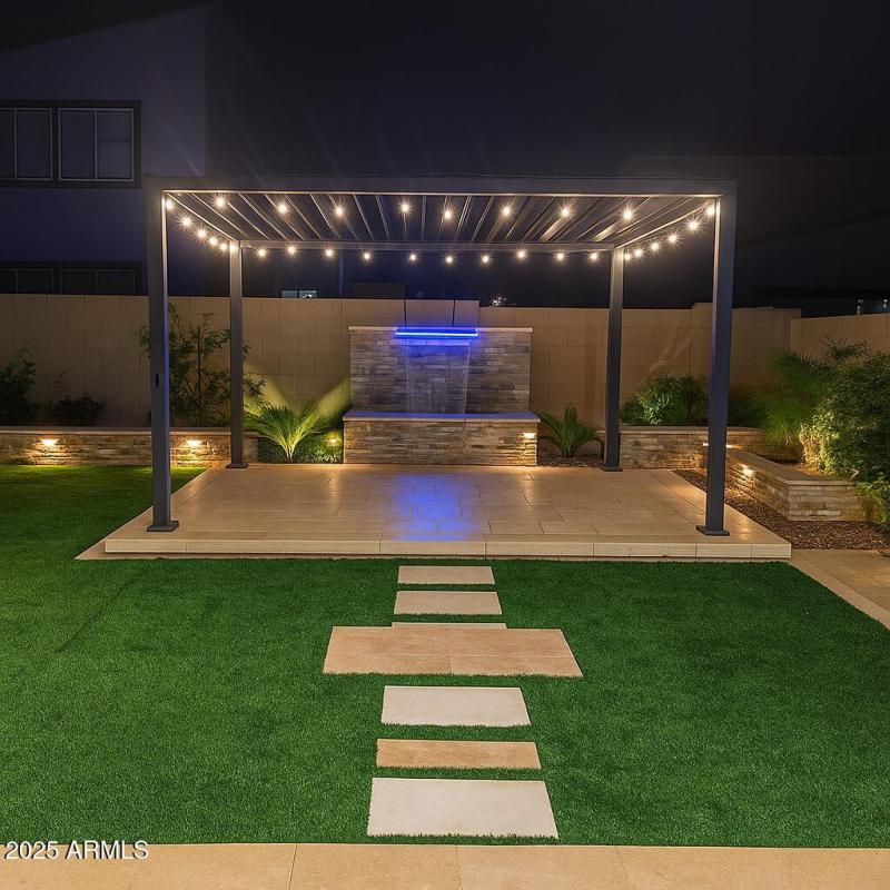 Backyard Water Feature