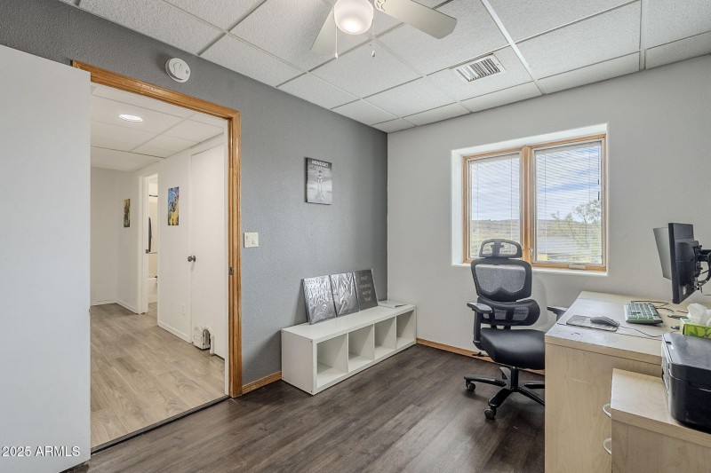 Finished Basement Office