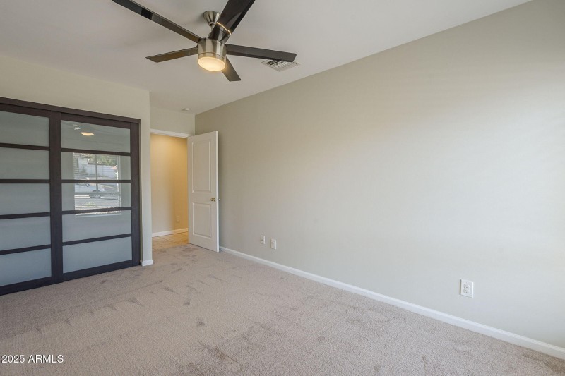 Bedroom 1 with closet