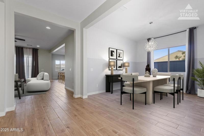 Formal Dining - Virtually Staged