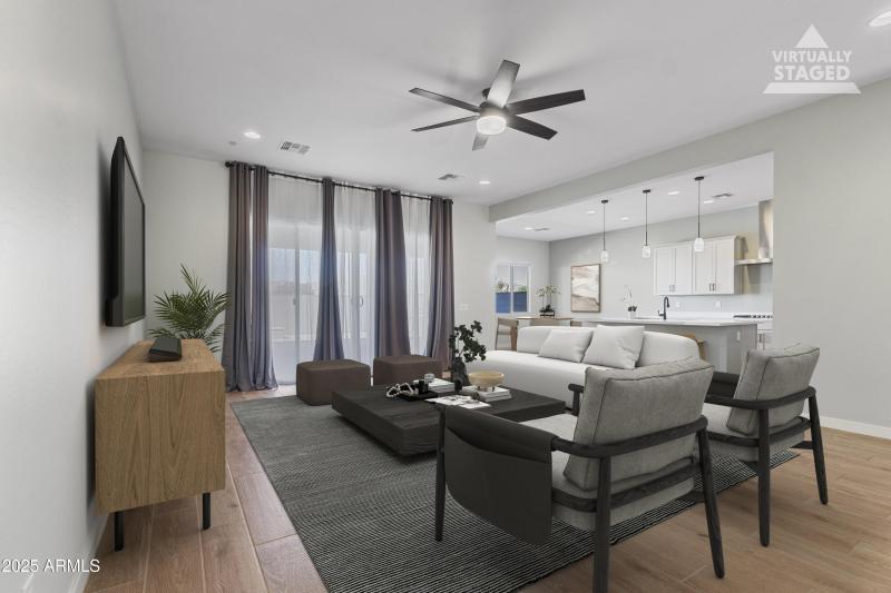 Virtually Staged - Great Room