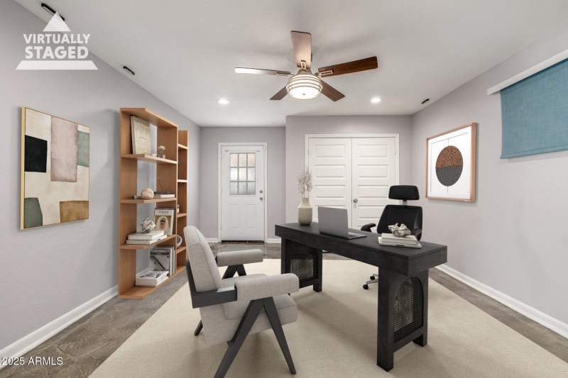 Staged Bedroom 5 or Office