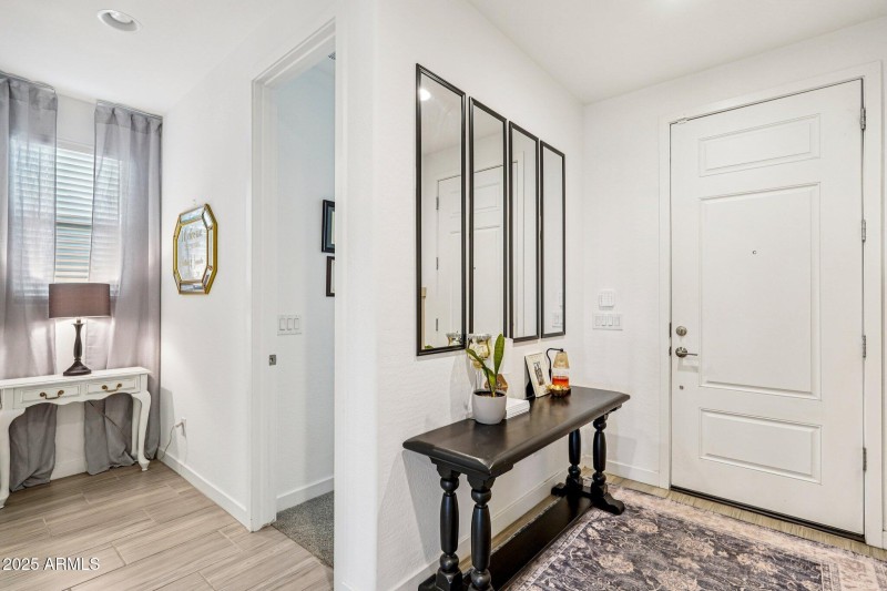 Entry to Main Floor Bedroom