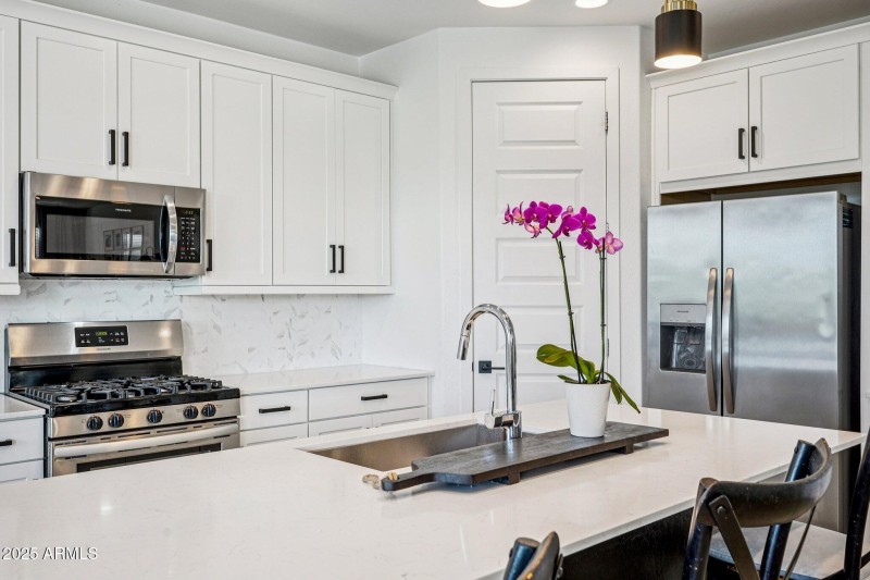 Kitchen with Walk-In Pantry