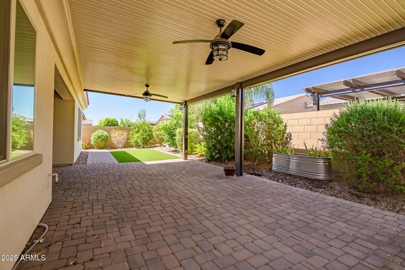 PATIO AND YARD SPACE