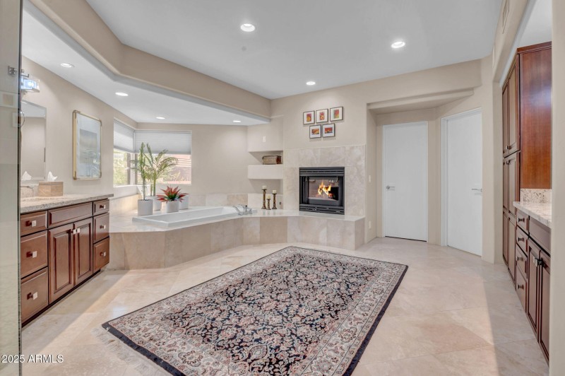 PRIMARY BATHRM WITH HUGE CUSTOM WALK-IN