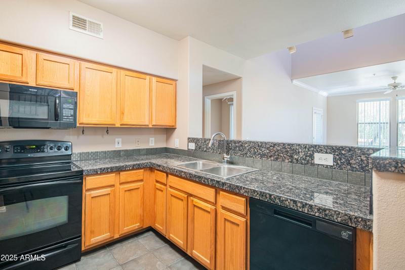 Kitchen with Granite