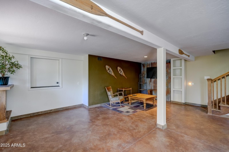 Basement Living Area