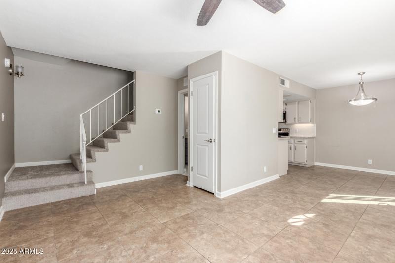 Living Room and Dining Room