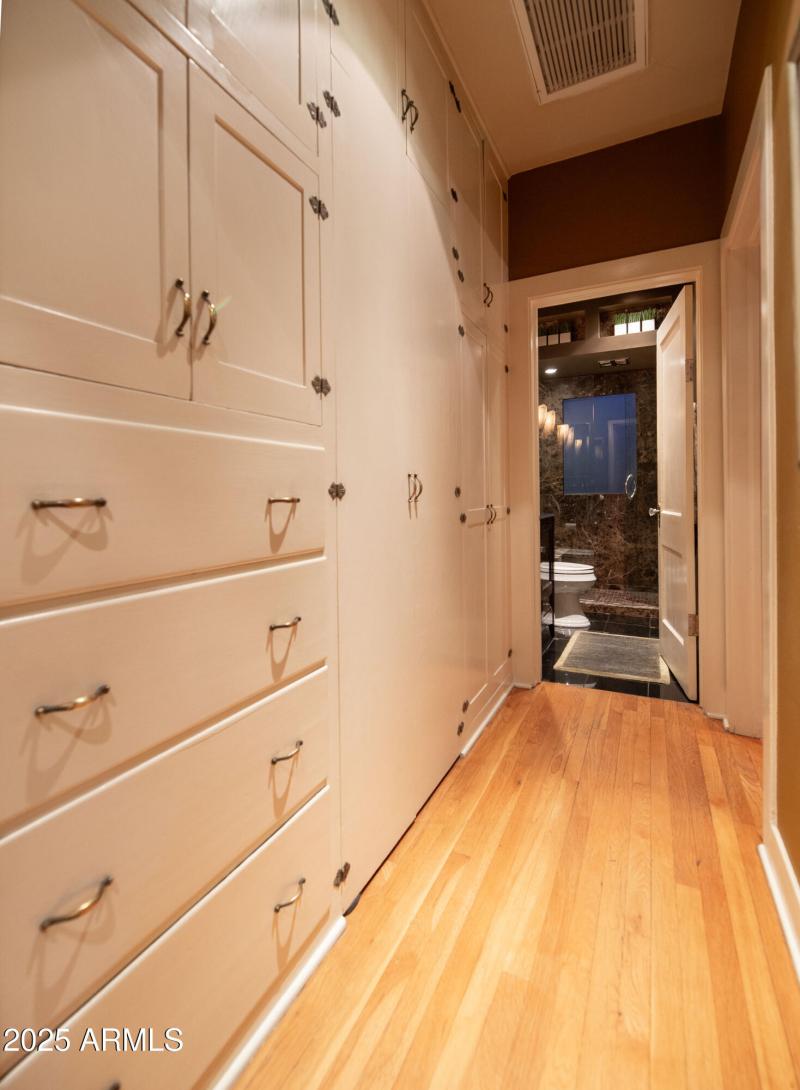 Hallway of cabinetry/ closets
