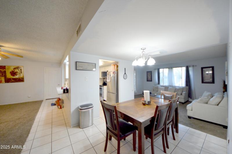 Dining Kitchen Living Roms