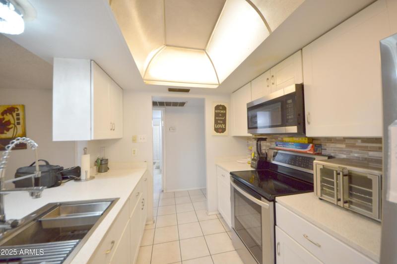 Kitchen with Electric Range