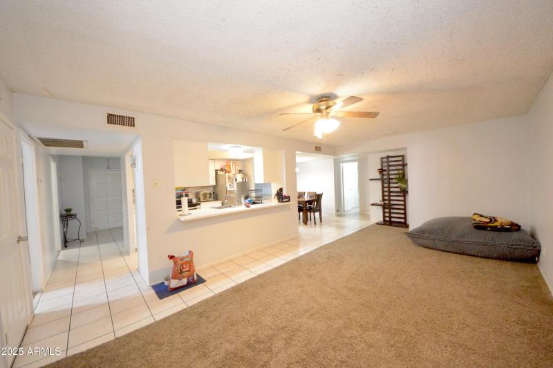 Family Room and Kitchen View