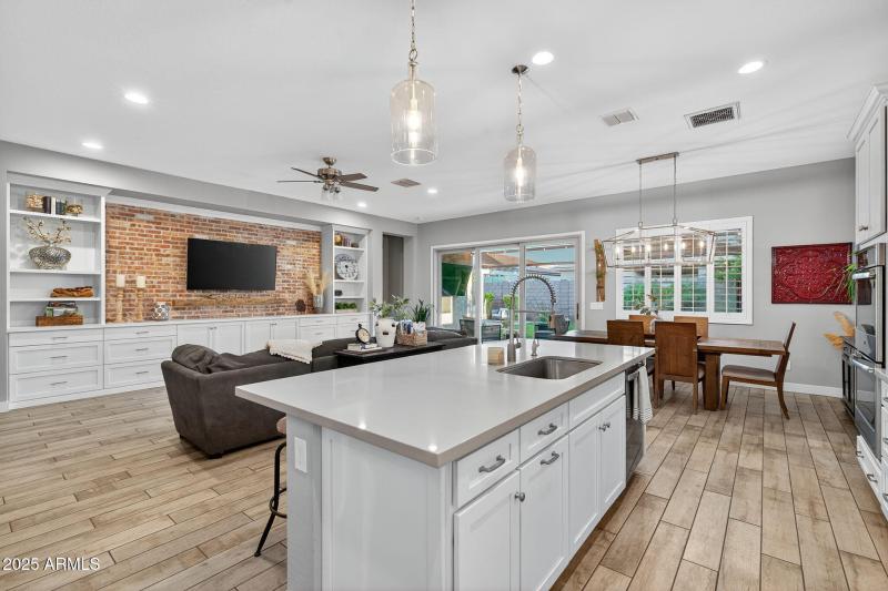 Kitchen Facing Living