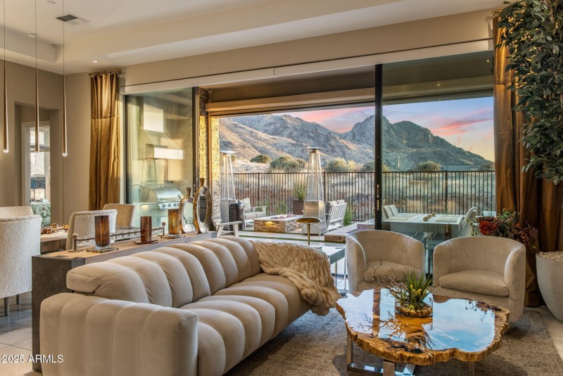 Great Room at Twilight